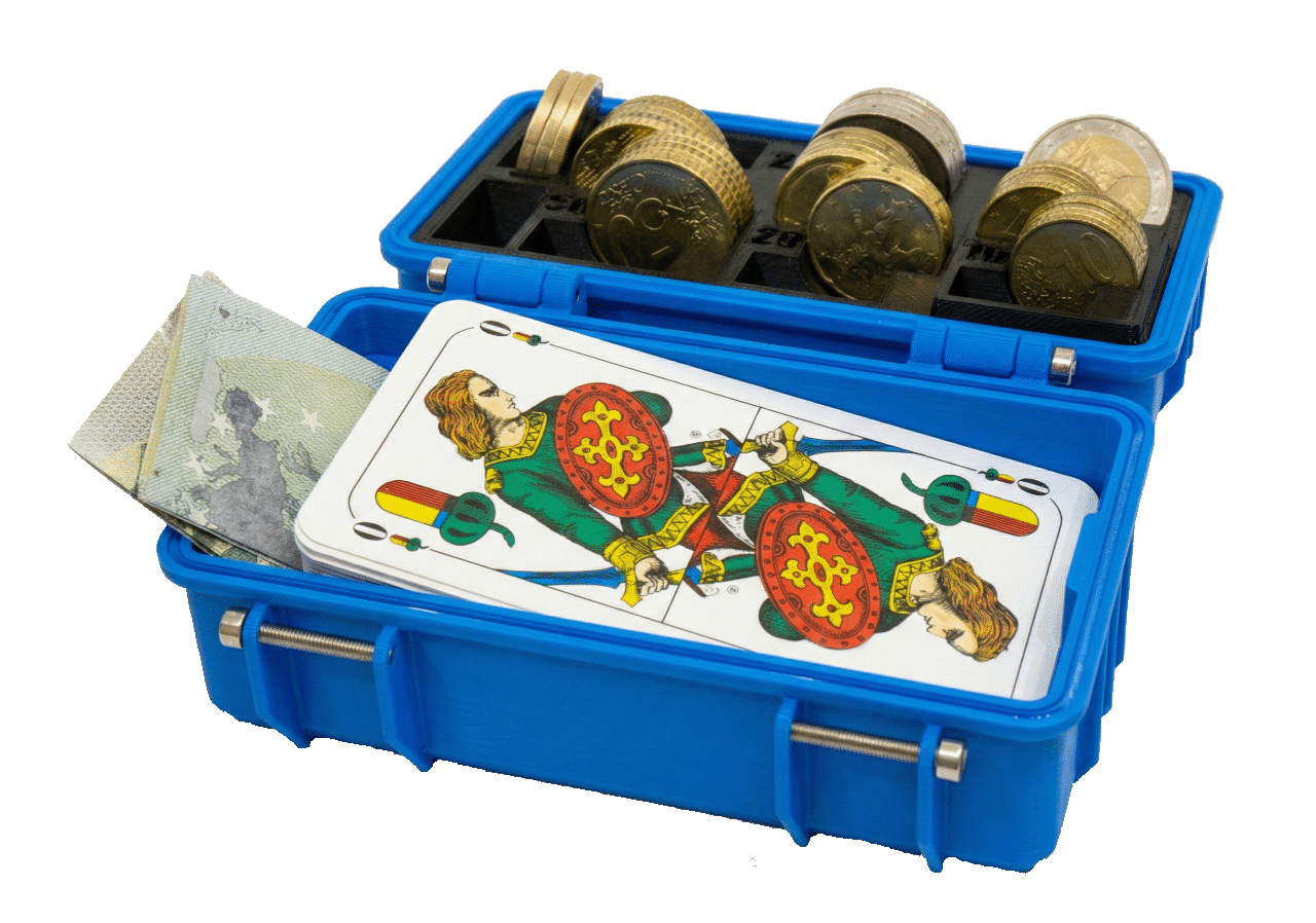 Schafkopfbox Rendering transparent